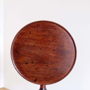 George III Mahogany Dish Top Table