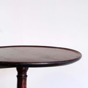 George III Mahogany Dish Top Table