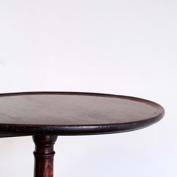George III Mahogany Dish Top Table