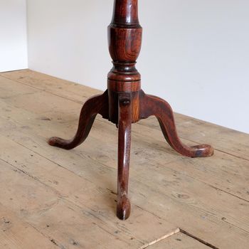 George III Mahogany Dish Top Table