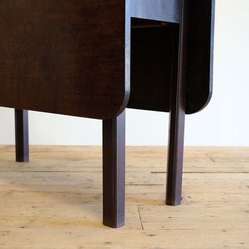 Georgian Mahogany Drop Leaf Table