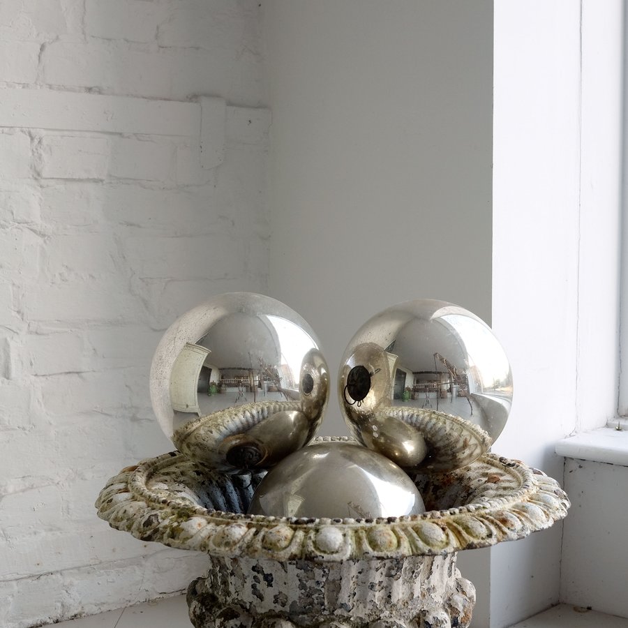 Mercury Glass Balls › Puckhaber Decorative Antiques › specialists in