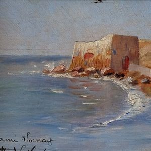French Coastal Scene