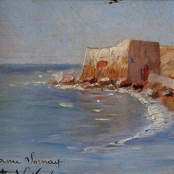 French Coastal Scene