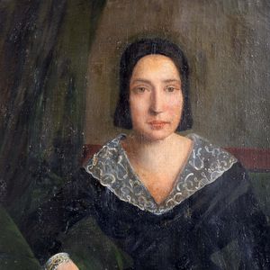 Antique French Portrait