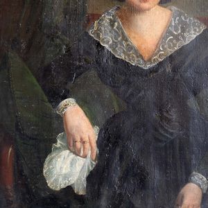 Antique French Portrait