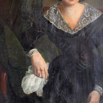 Antique French Portrait