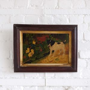 Naive Terrier Painting