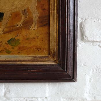 Naive Terrier Painting