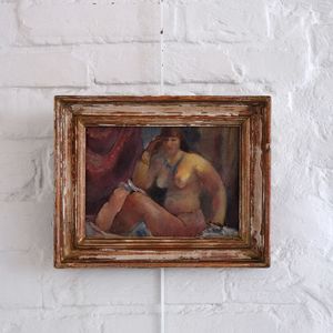 Reclining Nude French School