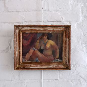 Reclining Nude French School