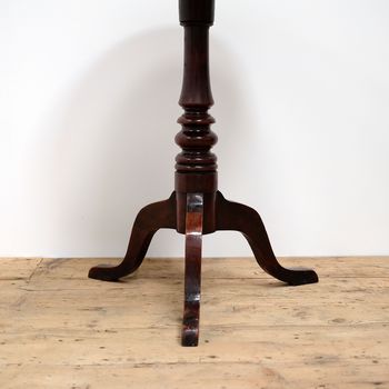 Antique Oak Tip Top Table
