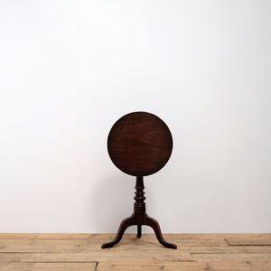 Antique Oak Tip Top Table