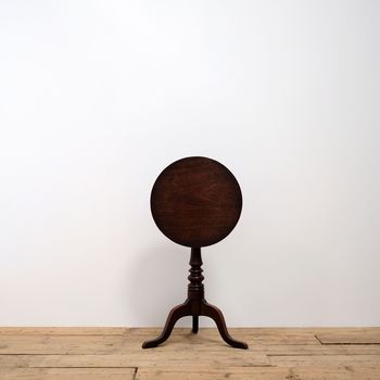 Antique Oak Tip Top Table