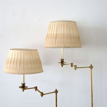 Pair of Brass Floor Lamps