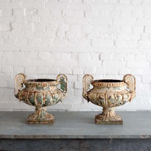 Pair of Antique French Urns