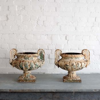 Pair of Antique French Urns