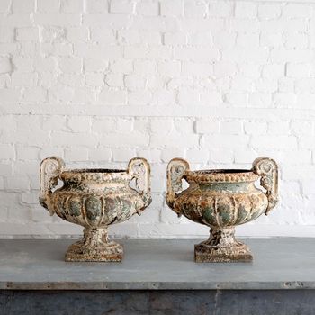 Pair of Antique French Urns