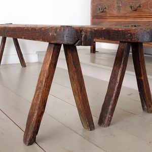 Pair of French Country Benches