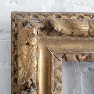 18th Century Folk Art French Frame