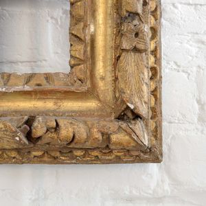 18th Century Folk Art French Frame