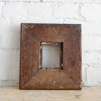 18th Century Folk Art French Frame