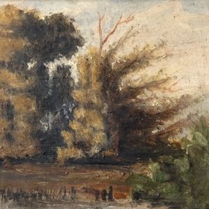 Petite Woodland Landscape