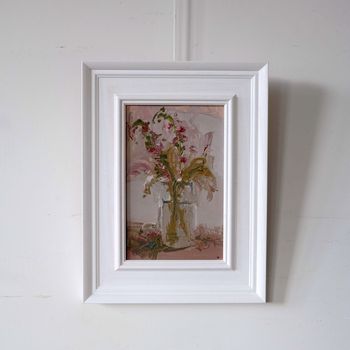 Rachel Arif - Wildflowers in Glass Vase