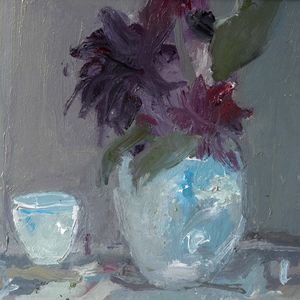 Rachel Arif - Chinese Vases Garden Foliage