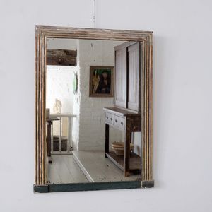 18th Century French Reeded Mirror