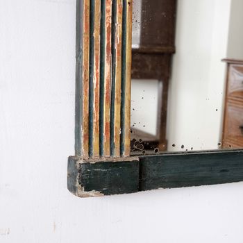 18th Century French Reeded Mirror