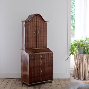 Italian Reeded Secretaire
