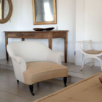 French Antique Tub Chair