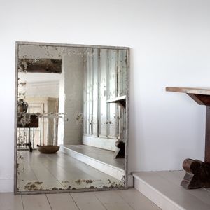 Silvered Shop Mirror