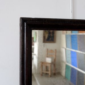 Small English Antique Mirror