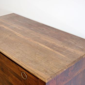 French Antique Walnut Commode