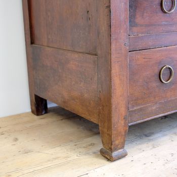 French Antique Walnut Commode