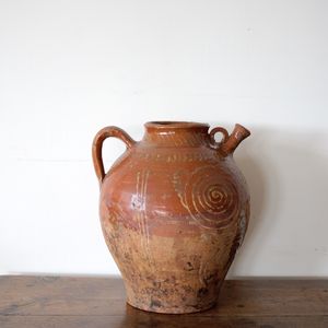 Antique Spanish Oil Pot