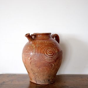Antique Spanish Oil Pot