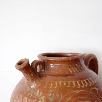 Antique Spanish Oil Pot