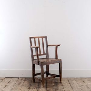 English Country Stick Back Armchair