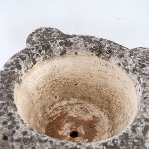 Substantial Stone Mortar Planter