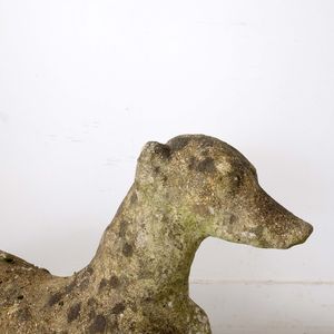 Whippet Garden Sculpture