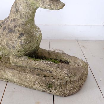 Whippet Garden Sculpture