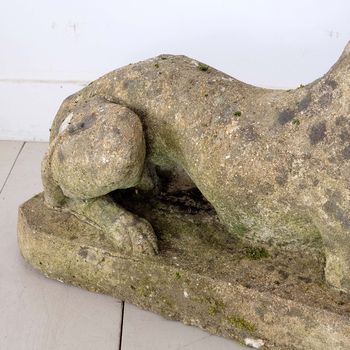 Whippet Garden Sculpture