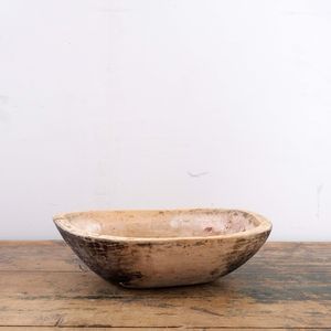 Antique Swedish Folk Art Root Bowl