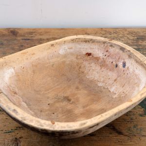 Antique Swedish Folk Art Root Bowl
