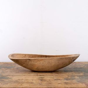 Antique Swedish Folk Art Root Bowl