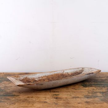 Antique Swedish Folk Art Bowl