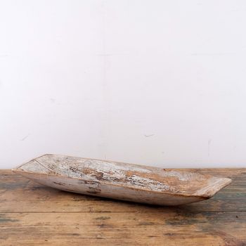 Antique Swedish Folk Art Bowl